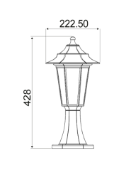 BEGONYA-1 BAHÇE ARMATÜRÜ