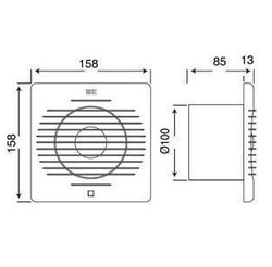 HOROZ PLASTiK FAN KAYIN 100