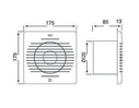 HOROZ PLASTiK FAN KAYIN 120 - Thumbnail