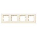 VİKO - KARRE KREM 4 LÜ ÇERÇEVE