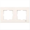 VİKO - KARRE KREM İKİLİ ÇERÇEVE